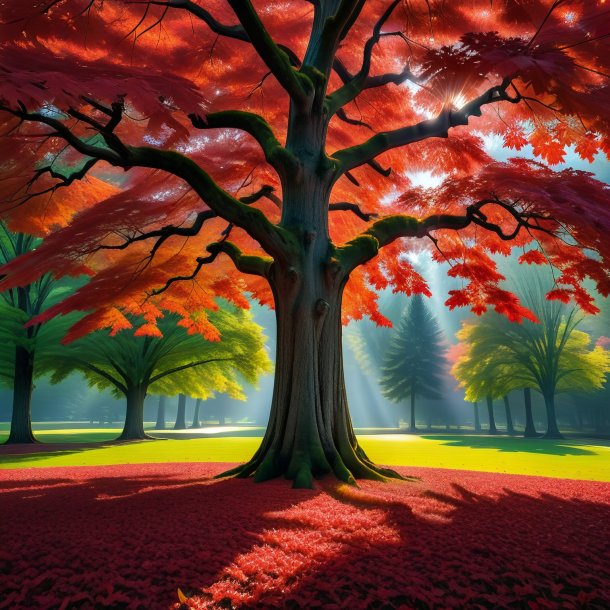 Picture of a red maple