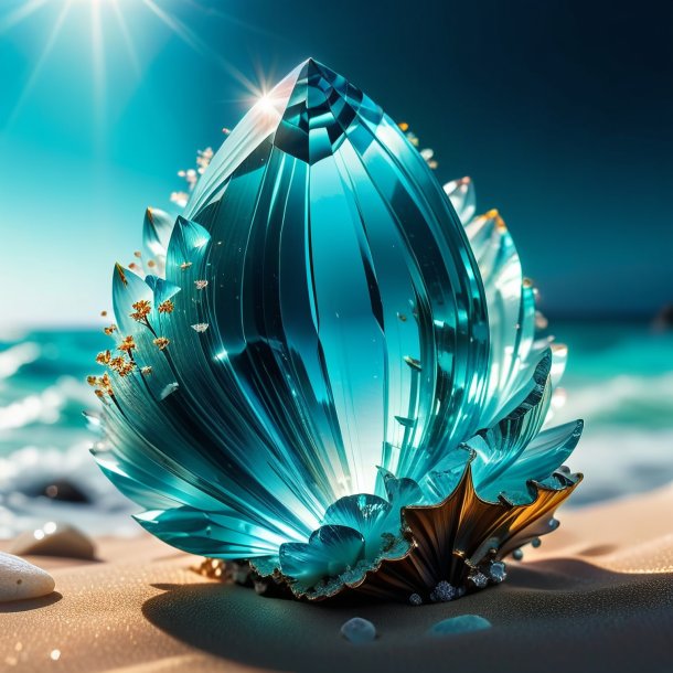 Imagery of a aquamarine restharrow