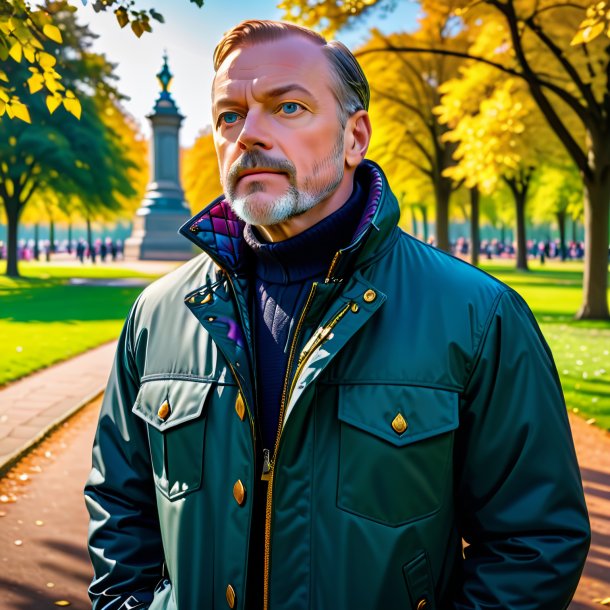 Photo d'un dock dans une veste dans le parc