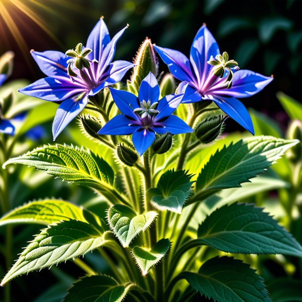 Imagery of a khaki borage