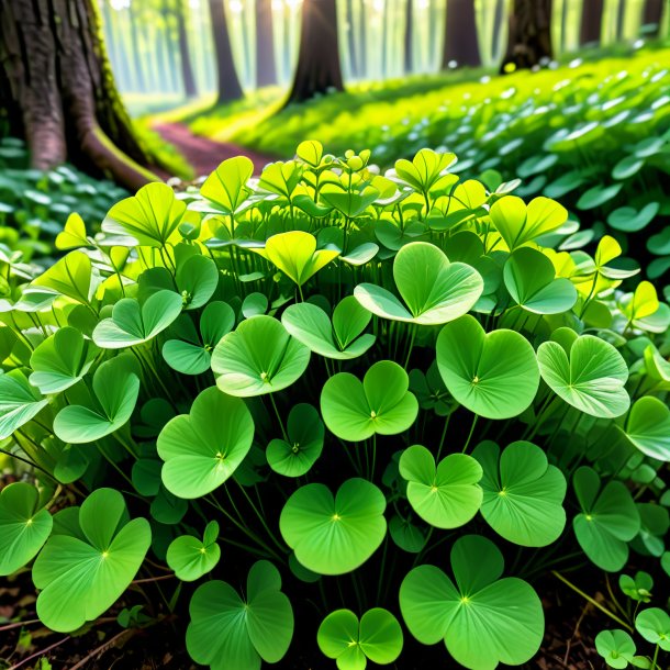 Pic of a pea green wood sorrel