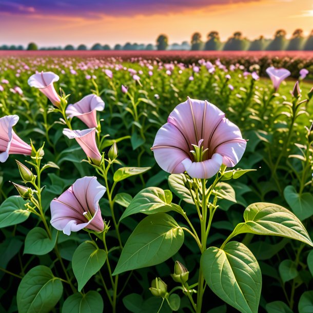 "imagery of a brown bindweed, field"