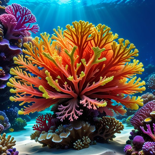 Picture of a coral mezereon