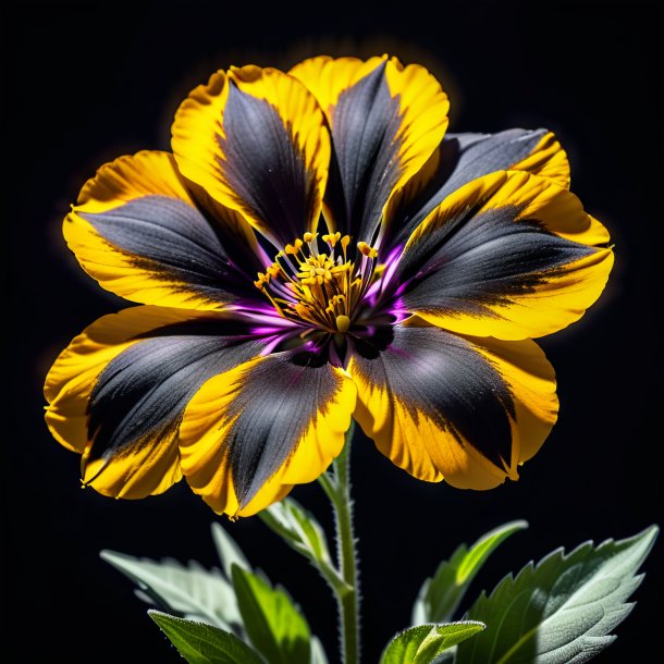 Photo of a charcoal wallflower