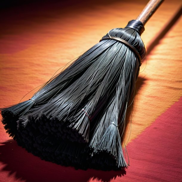 "portrait of a charcoal broom, spanish"