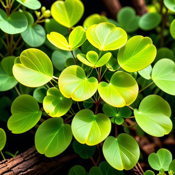 Portrayal of a olive wood sorrel