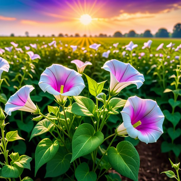 "picture of a olden bindweed, field"