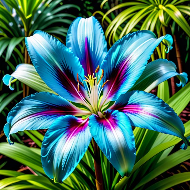 Photo of a azure hybrid crinum