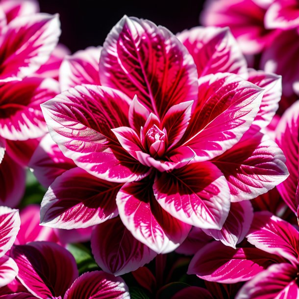 Image of a magenta peppermint