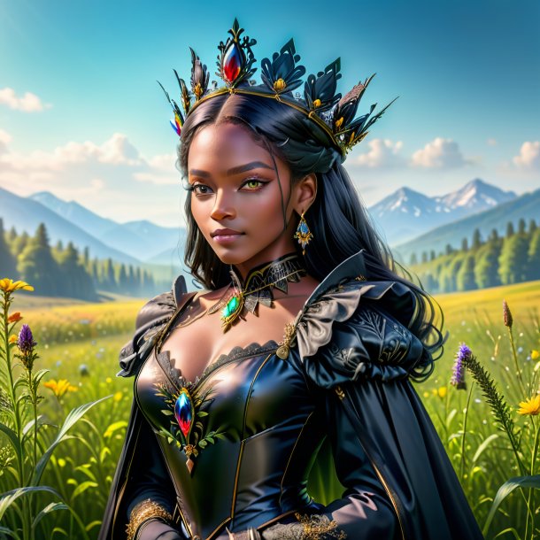 Pic of a black queen of the meadow