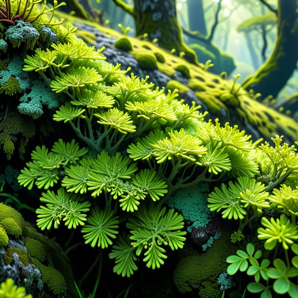 Pic of a green lichen
