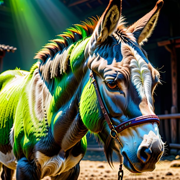 Foto de un burro lima llorando