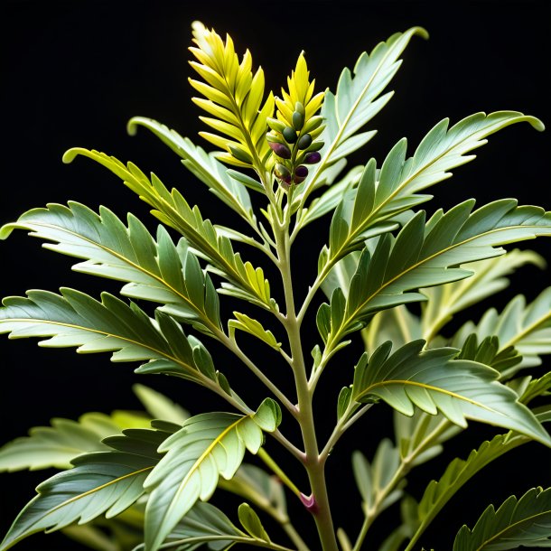 Imagery of a olive acanthus