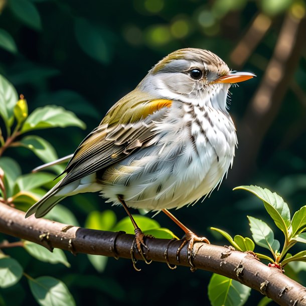 Drawing of a white wake-robin