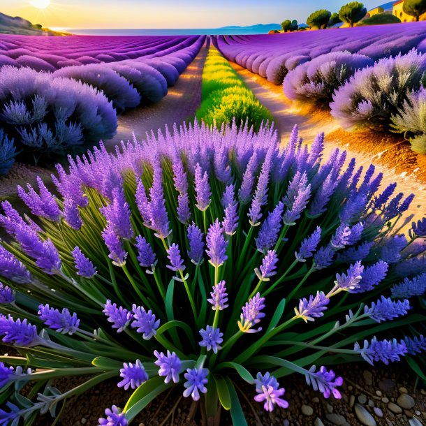 Figura de una lavanda de olivo