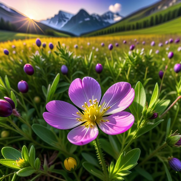 "image of a plum crowfoot, meadow"