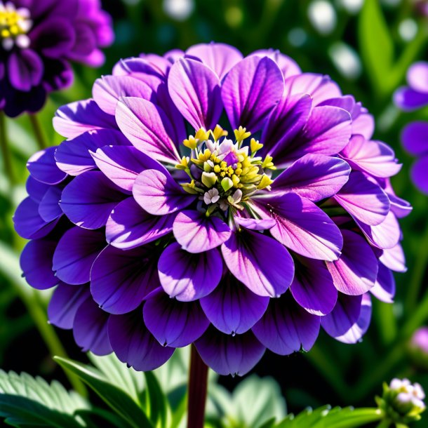 Picture of a purple persian candytuft