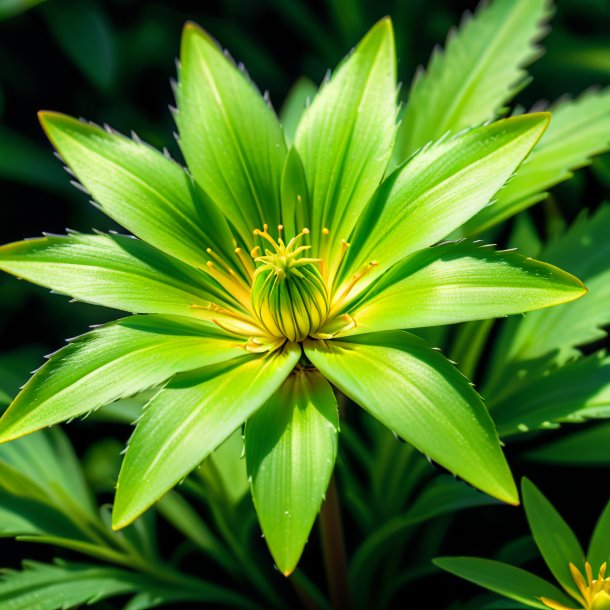 Pic of a green starwort