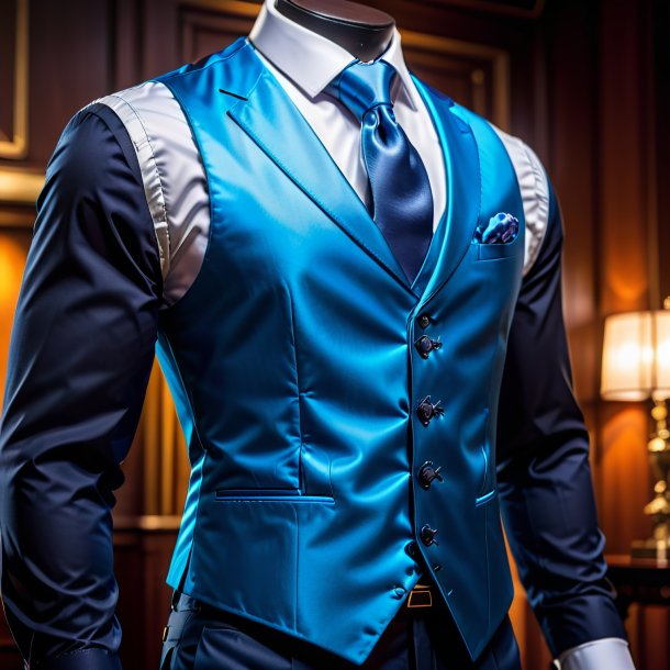 Photo of a azure vest from iron