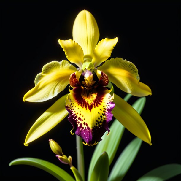 "pic of a yellow ophrys, fly orchid"