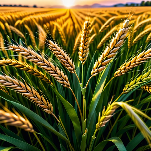 Foto de un chaleco de trigo de hierro