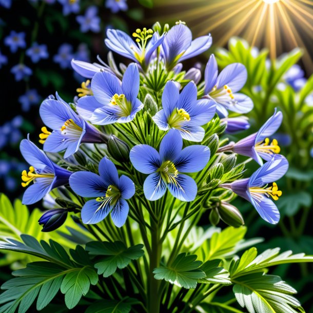 Pic of a silver polemonium