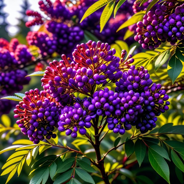 Pic of a purple rowan