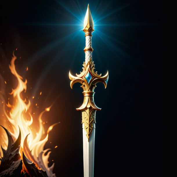 Picture of a ivory king's spear