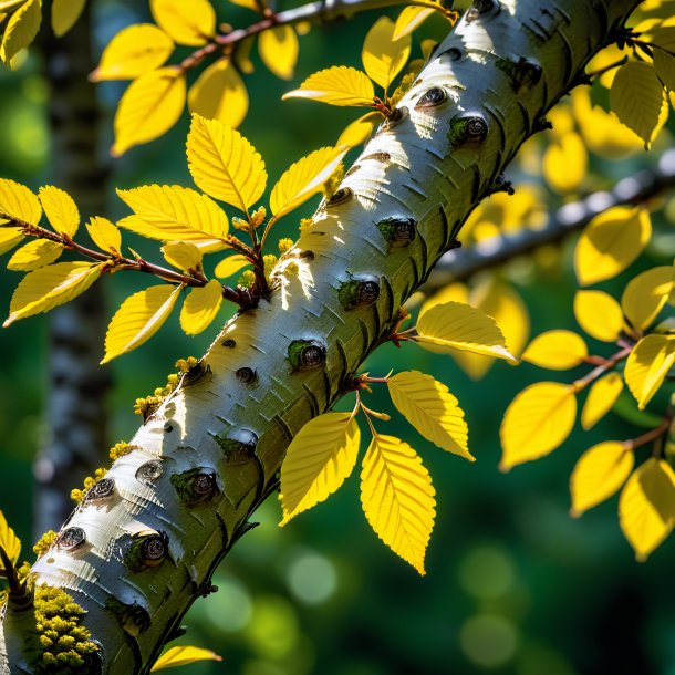 Photo of a yellow alder