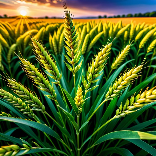 Photography of a wheat myrtle