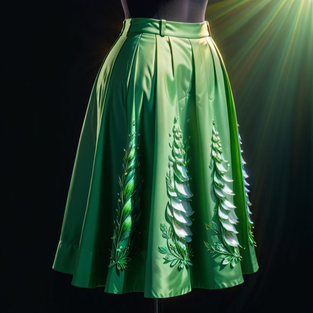 Image of a haddock in a green skirt