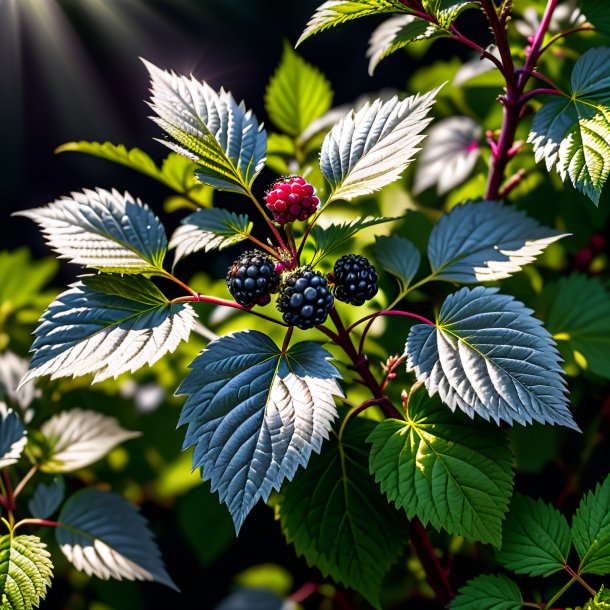 Depiction of a silver bramble