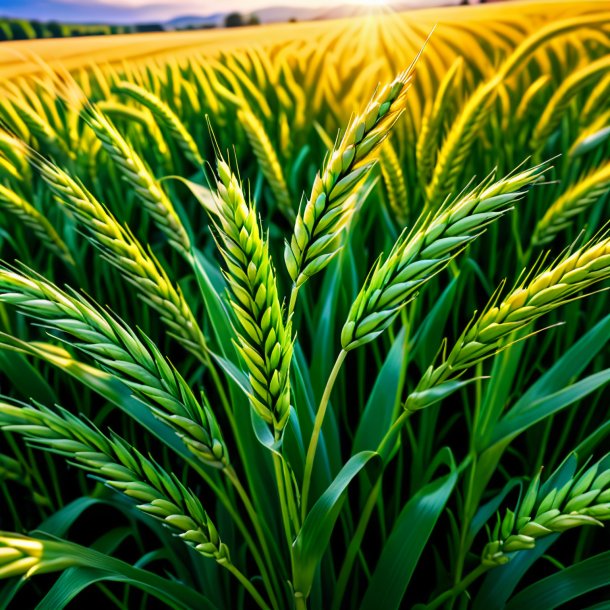 Pic of a wheat jacket from polyethylene