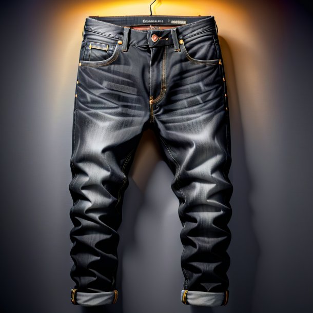 Pic of a charcoal jeans from gypsum