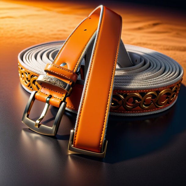 Image d'une ceinture orange de gypse