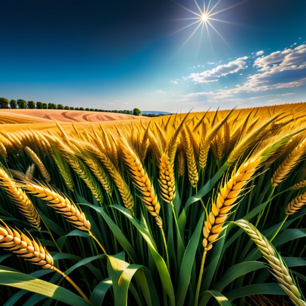 Photo of a wheat xerophyllum