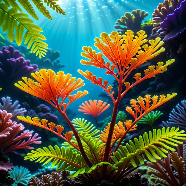 Pic of a coral osmunda