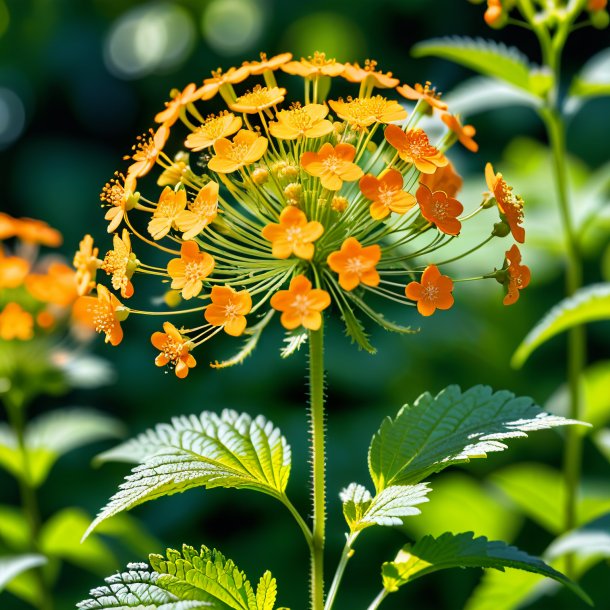 Picture of a orange meadowsweet