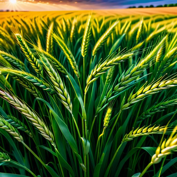 Photography of a wheat jacket from iron