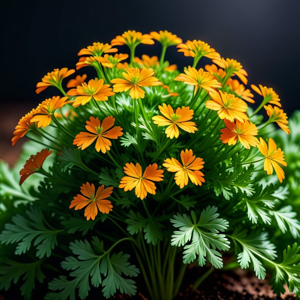 Picture of a orange parsley