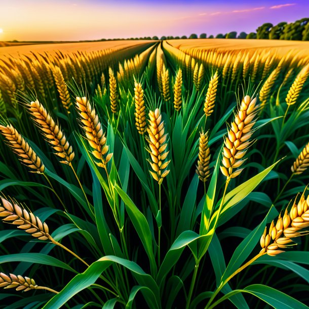 Imagery of a wheat rue