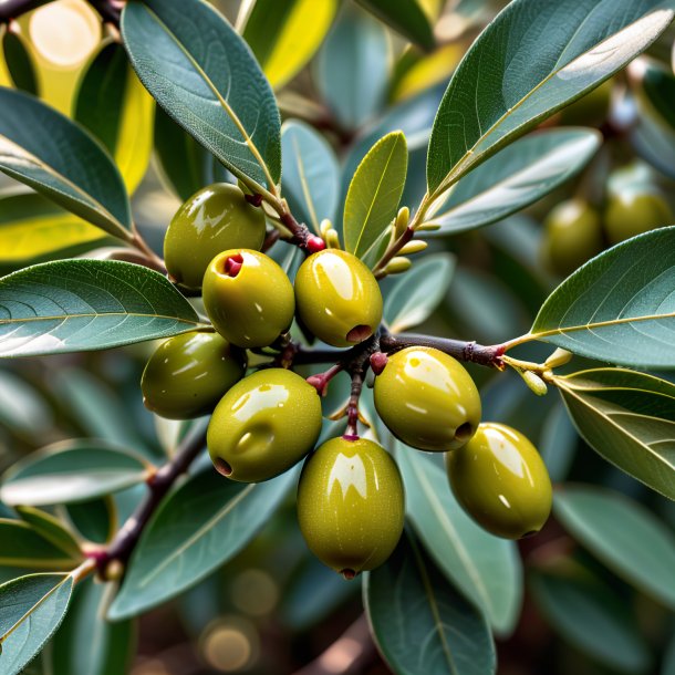 Imagery of a olive hazel