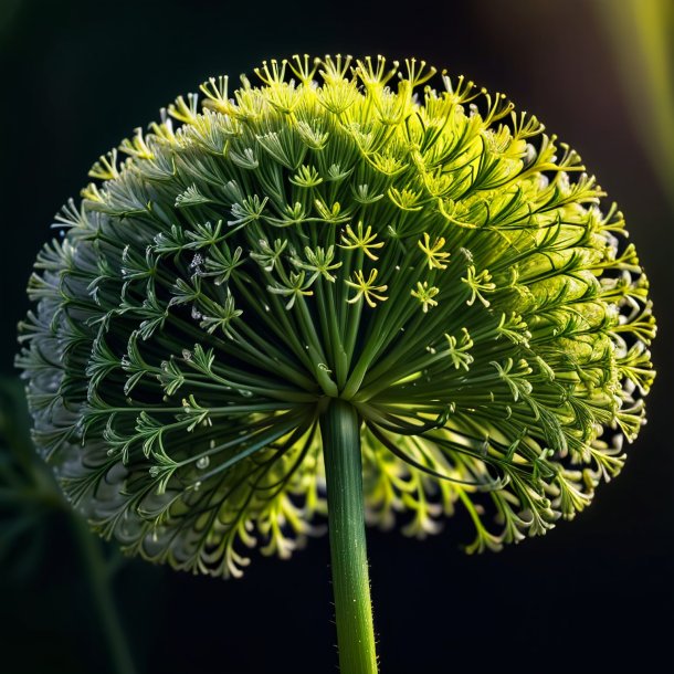 Photography of a black fennel