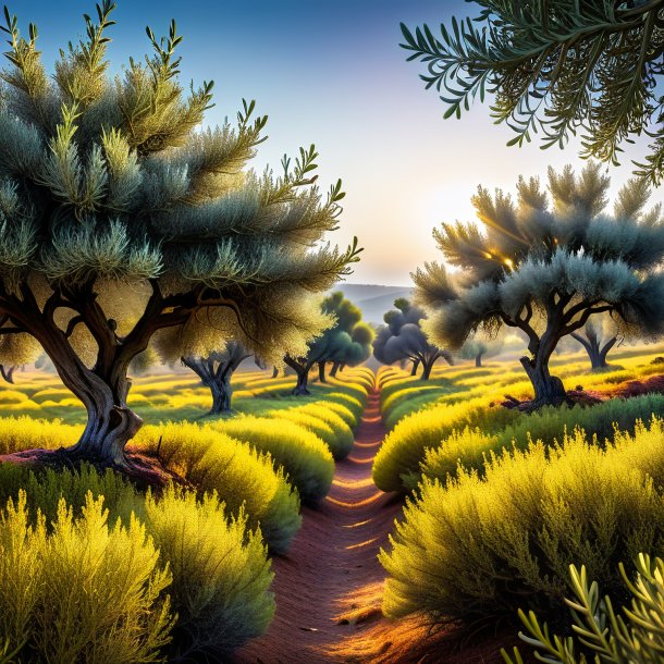 Photo of a olive heath