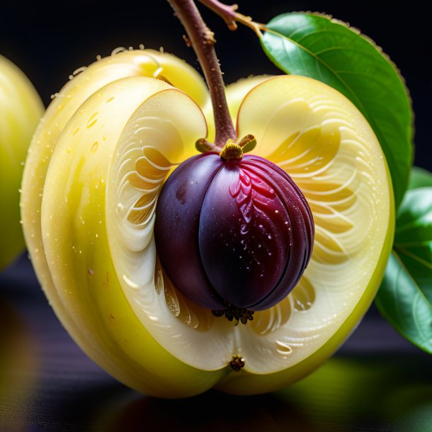 Imagery of a ivory jamaica plum