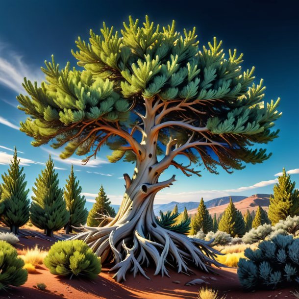 Picture of a ivory juniper