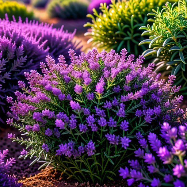 Photo of a purple thyme
