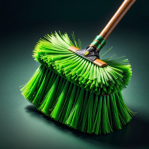 "pic of a green broom, spanish"