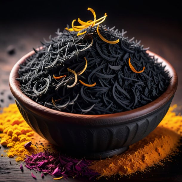 Image of a charcoal saffron