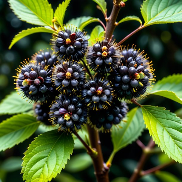 Imagerie d'une noisette noire